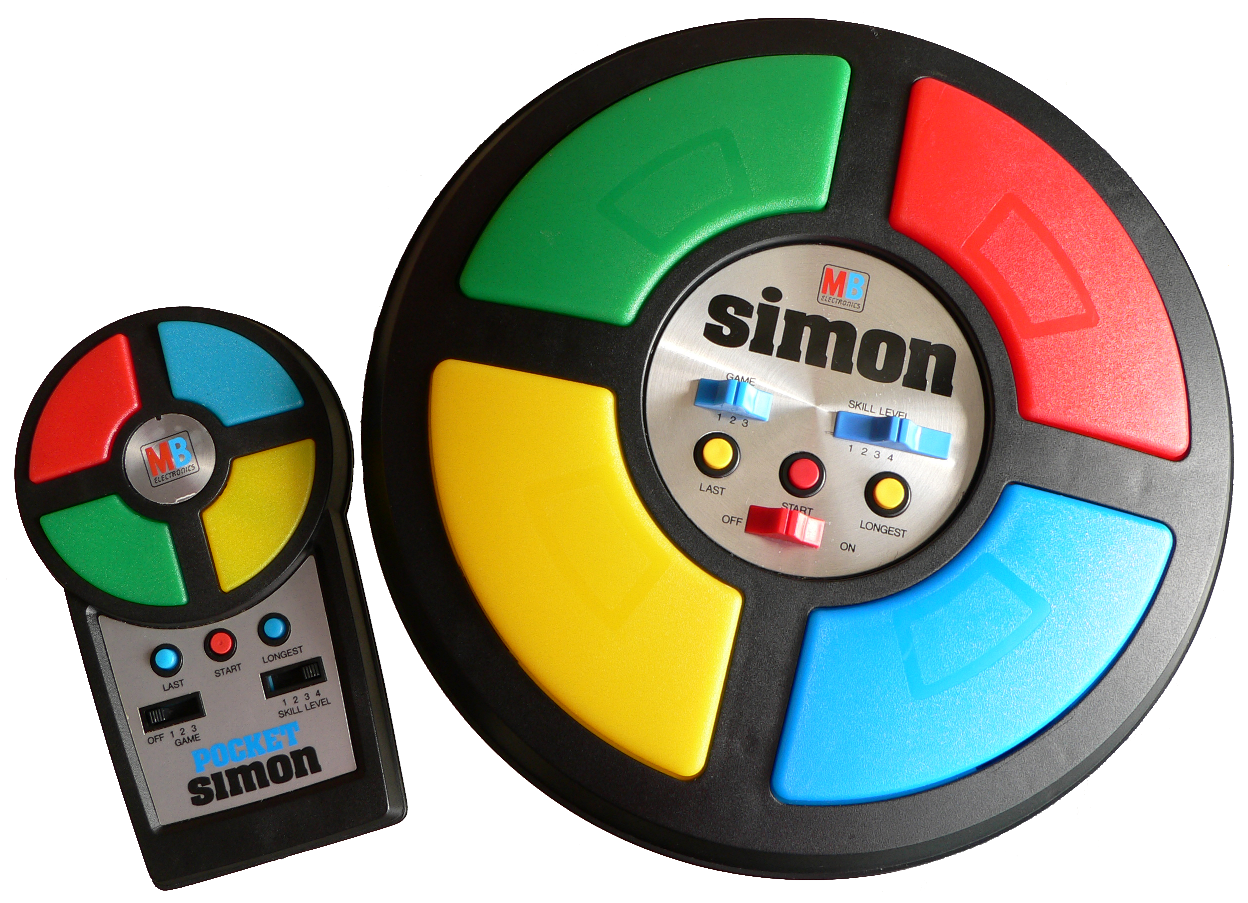 simon says electronic game